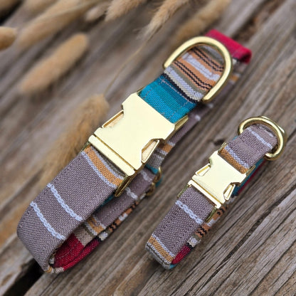 Taupe Southwest Dog Collar