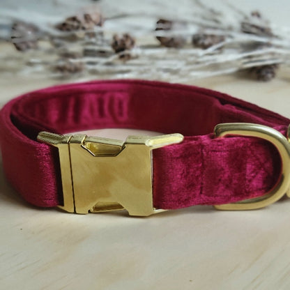 Velvet Set - Burgundy